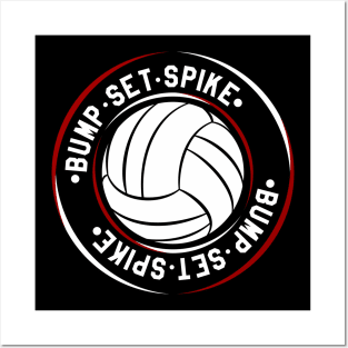 Vollyeball || Bump Set Spike Posters and Art